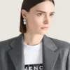 Pendientes Givenchy Tape en metal y esmalte Pendientes Givenchy Tape en metal y esmalte