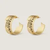 Pendientes Givenchy Tape en metal y esmalte