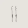 Pendientes Givenchy Tape en metal y esmalte Pendientes Givenchy Tape en metal y esmalte