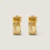 Pendientes Givenchy Tape en metal y esmalte