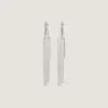 Pendientes Givenchy Tape en metal y esmalte Pendientes Givenchy Tape en metal y esmalte