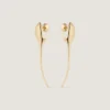 Pendientes Maple Seed en metal Pendientes Maple Seed en metal