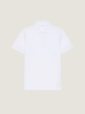 Polo de algodón con parche de Givenchy