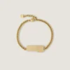 Pulsera de cinta Givenchy en metal y esmalte Pulsera de cinta Givenchy en metal y esmalte