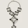 Pulsera Deconstructed Crystals en metal y cristales Pulsera Deconstructed Crystals en metal y cristales