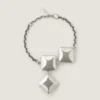 Pulsera Deconstructed Crystals en metal y cristales Pulsera Deconstructed Crystals en metal y cristales