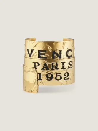 Pulsera tipo brazalete «Givenchy Tape» en metal y esmalte