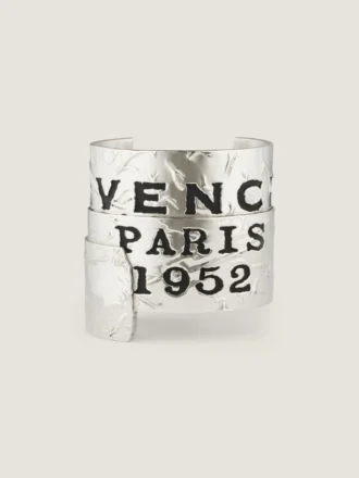 Pulsera tipo brazalete «Givenchy Tape» en metal y esmalte
