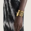 Pulsera tipo brazalete «Givenchy Tape» en metal y esmalte