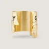 Pulsera tipo brazalete «Givenchy Tape» en metal y esmalte