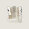 Pulsera tipo brazalete «Givenchy Tape» en metal y esmalte