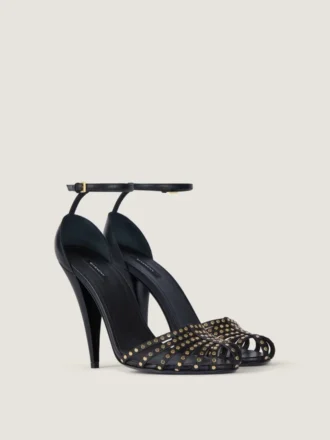 sandalias de tacn con diseo de jaula en piel con tachuelas 1 330x440 - Sandalias de tac&oacute;n con dise&ntilde;o de jaula en piel con tachuelas