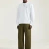 Sudadera de felpa con costuras de alta costura y el logotipo de Givenchy Paris