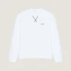 Sudadera de felpa con costuras de alta costura y el logotipo de Givenchy Paris