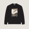 Sudadera de felpa con estampado surrealista Sudadera de felpa con estampado surrealista