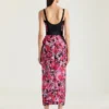 Vestido de jacquard floral Vestido de jacquard floral