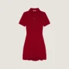 Vestido polo de lana y cachemira Vestido polo de lana y cachemira