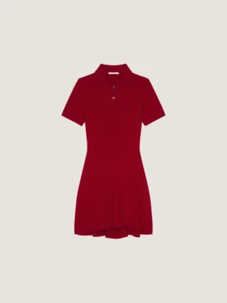 Vestido polo de lana y cachemira