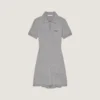 Vestido polo de lana y cachemira Vestido polo de lana y cachemira