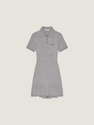Vestido polo de lana y cachemira