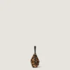 Voyou Bag de piel con efecto pony y estampado de leopardo