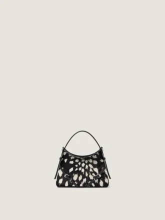 Voyou Bag de piel con efecto potro y estampado animal