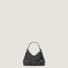 Voyou Bag de piel con strass