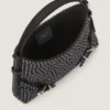 Voyou Bag de piel con strass