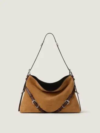 Voyou Bag mediano de ante y piel