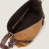 Voyou Bag mediano de ante y piel Voyou Bag mediano de ante y piel
