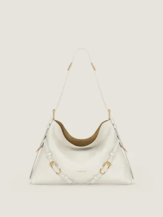 Voyou Bag mediano de piel brillante