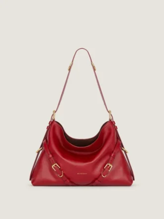Voyou Bag mediano de piel brillante