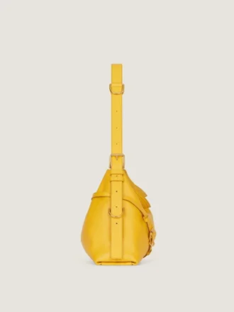Voyou Bag mediano de piel brillante