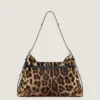 Voyou Bag mediano de piel con efecto potro y estampado de leopardo Voyou Bag mediano de piel con efecto potro y estampado de leopardo