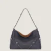 Voyou Bag mediano en denim Voyou Bag mediano en denim