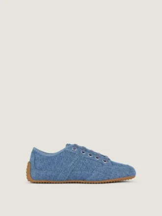 Zapatillas deportivas ajustadas de denim