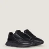 Zapatillas deportivas de piel acolchada brillante