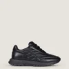 Zapatillas deportivas de piel acolchada brillante