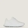 Zapatillas deportivas de piel acolchada brillante