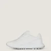 Zapatillas deportivas de piel acolchada brillante
