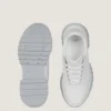 Zapatillas deportivas de piel acolchada brillante