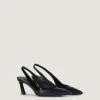 zapatos de tacón con tiras en piel zapatos de tacón con tiras en piel
