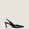 zapatos de tacón con tiras en piel zapatos de tacón con tiras en piel