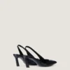 zapatos de tacón con tiras en piel zapatos de tacón con tiras en piel