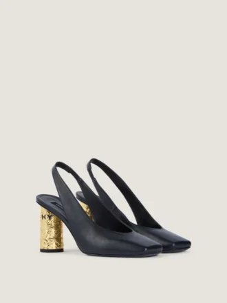 Zapatos de tiras en cuero