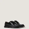 Zapatos derby de piel