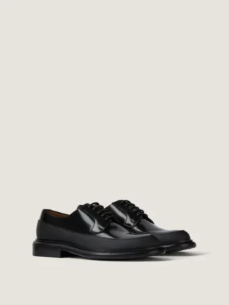 Zapatos derby de piel